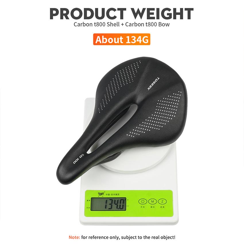 Factory Bike Saddle Carbon Lightweight Carbon Bike Seat Cushion with Ventilation for Mountain Bikes-Safety Design