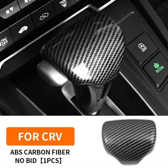 Auto-Gangschalthebelabdeckung Schalthebel Gangschaltknauf Gangschalthebelkopf Abdeckung Aufkleber Für Honda CRV CR-V 5. 2017 2018    Zubehör