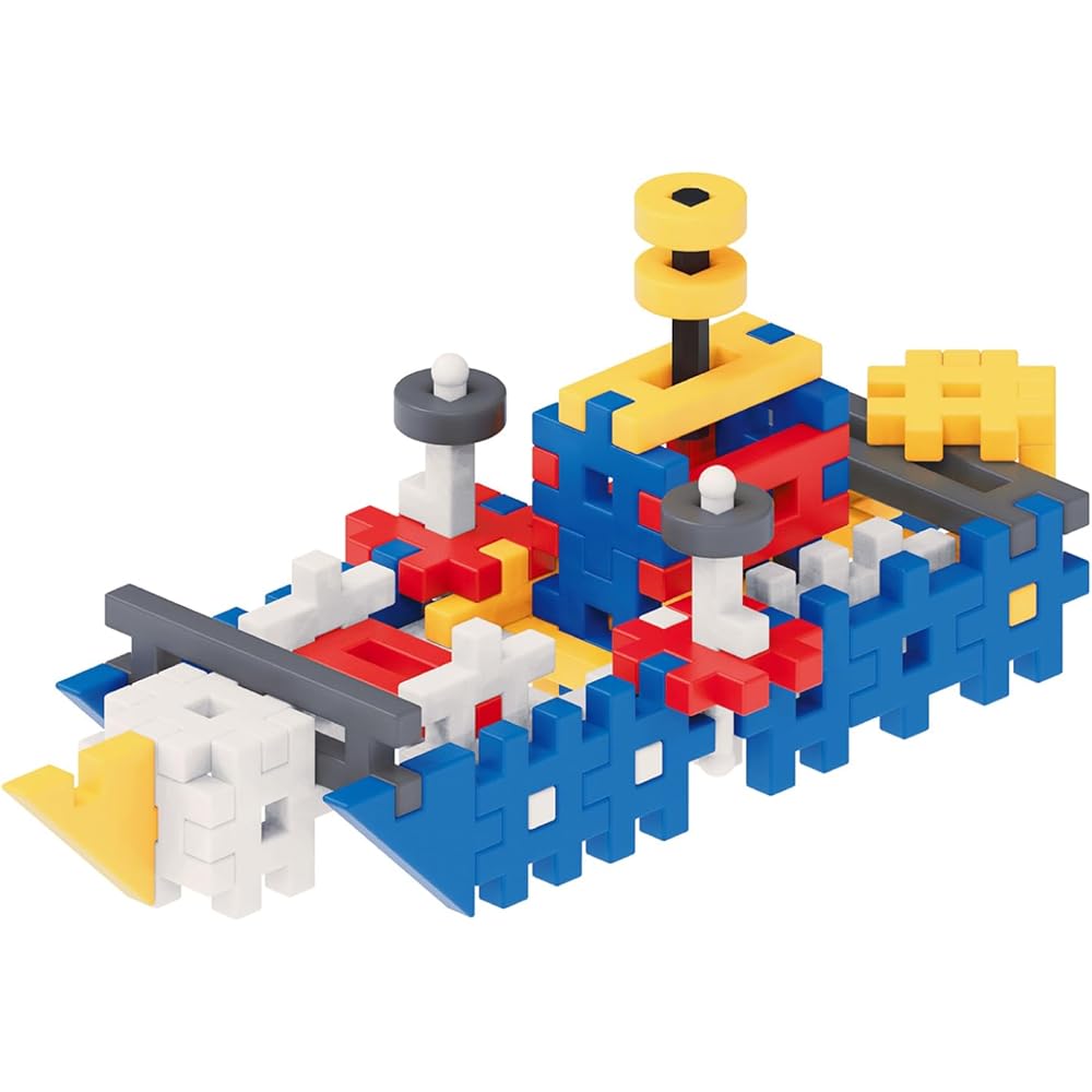 Gakken New Block Vehicle Set DX 224 Pieces 30 Types for Ages 2 and Up