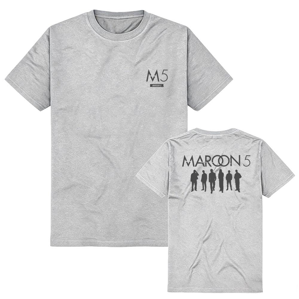 Maroon 5 Shirt Minimalist Graphics Vintage Streetwear Round Neck High Quality Comfortable cotton short sleeve aldult women men