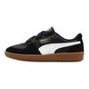 Puma  Palermo Wide Lace SD Black Gum Women Sneakers White Team-Gold 402109-02