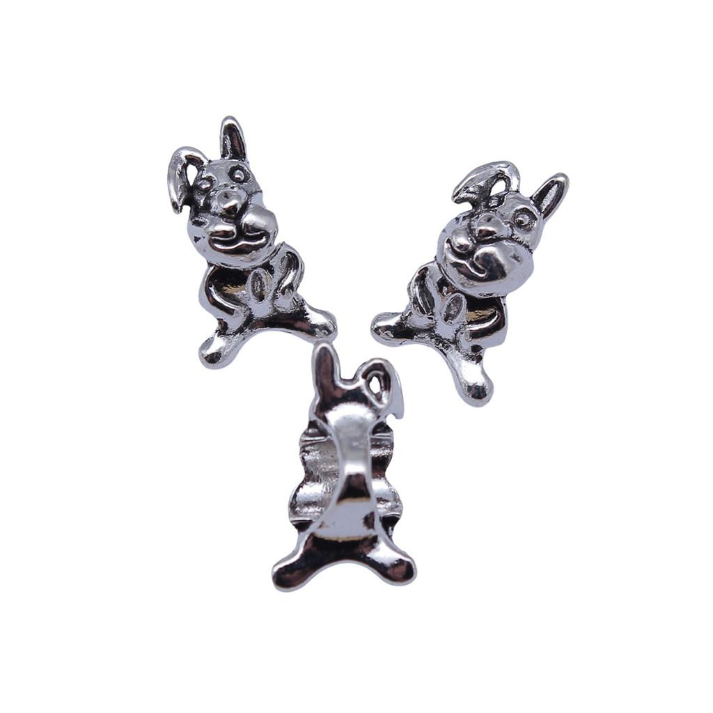 Animal Spacer Beads Large Hole Charms For Necklace Jewelry Making Starter Kit