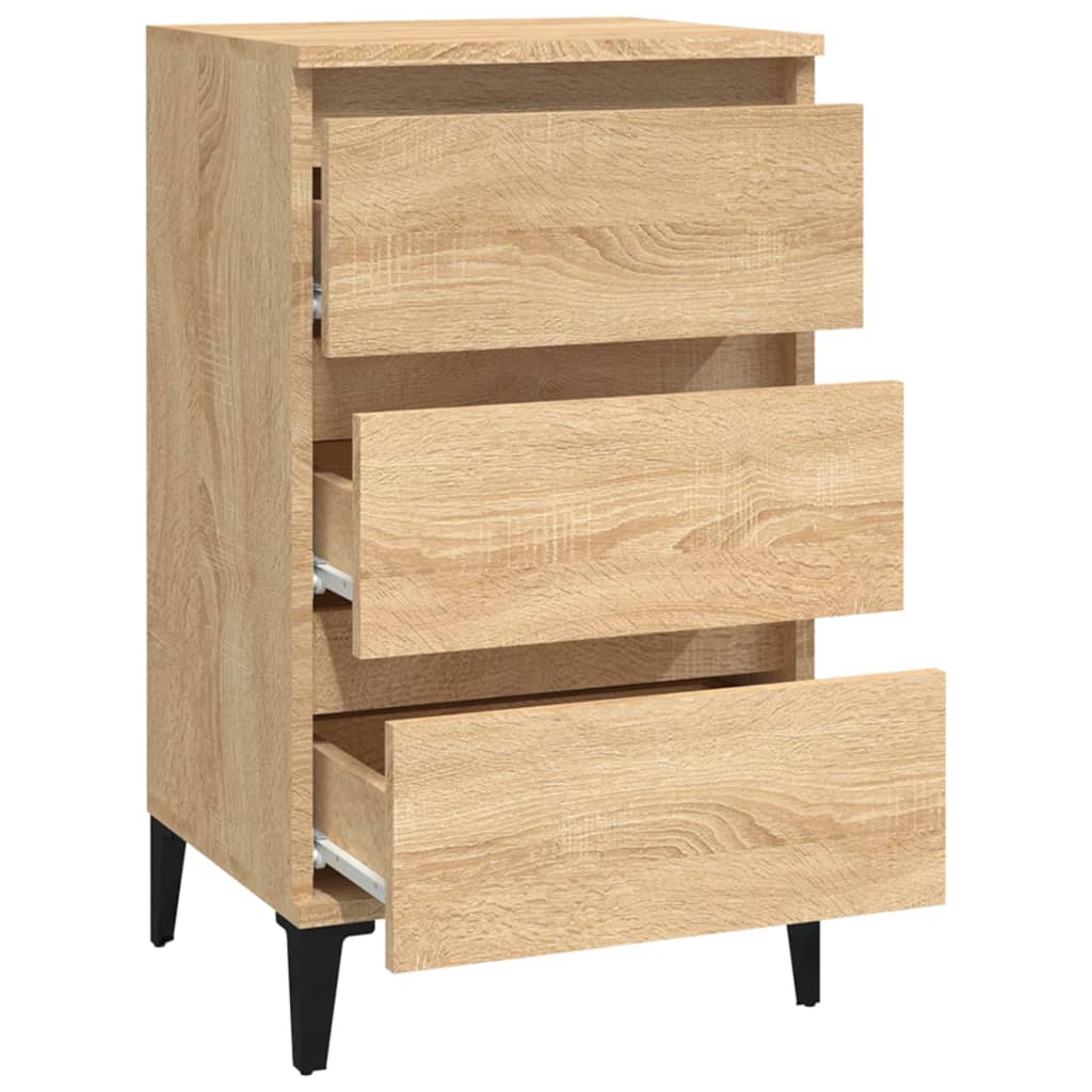 Nightstand Sonoma Oak 40x35x70 cm Particleboard