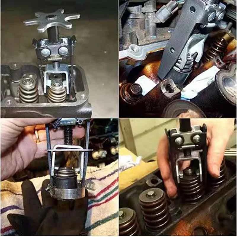 1 Stück Universeller Motor-Ventilfeder-Kompressor Ventilheber Kiefer Stiel-Dichtungs-Werkzeug