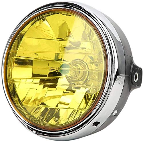 Ranzek Headlight for CB400SF, Hornet 250, CBX400, VTR250, Jade, and CB250F (Yellow Cover)