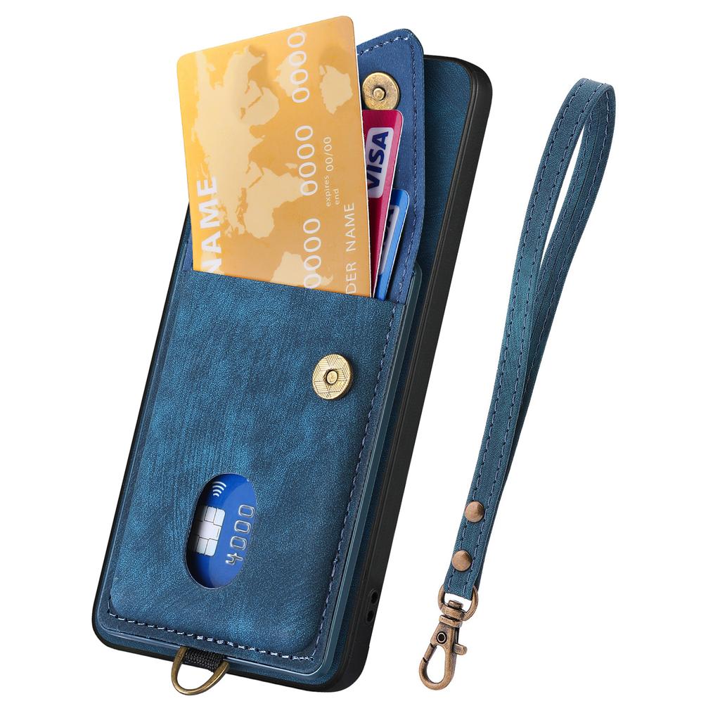 For Oppo Find X8s 5G Case with Card Holder Kickstand Leather Phone Back Cover