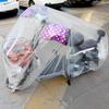 Convenient Storage Motorcycle Cover Dust-proof Elastic Around The Car