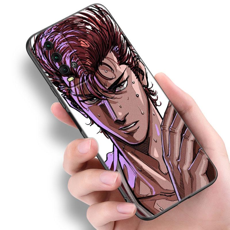 Anime Slam Dunk Black Silicone Phone Case For Xiaomi Redmi 7A 8A 9A 10A 11A 9C 10C 12C 13C 11 Prime A1 A2 Plus 12 4G Note 9T 12R