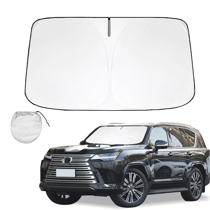 For Lexus LX 450 LX570 LX600 J100 J200 Windshield Sun Shade Sunshade Sun Visor Protector Foldable Blocks UV Rays Keep Car CoolerBL1 