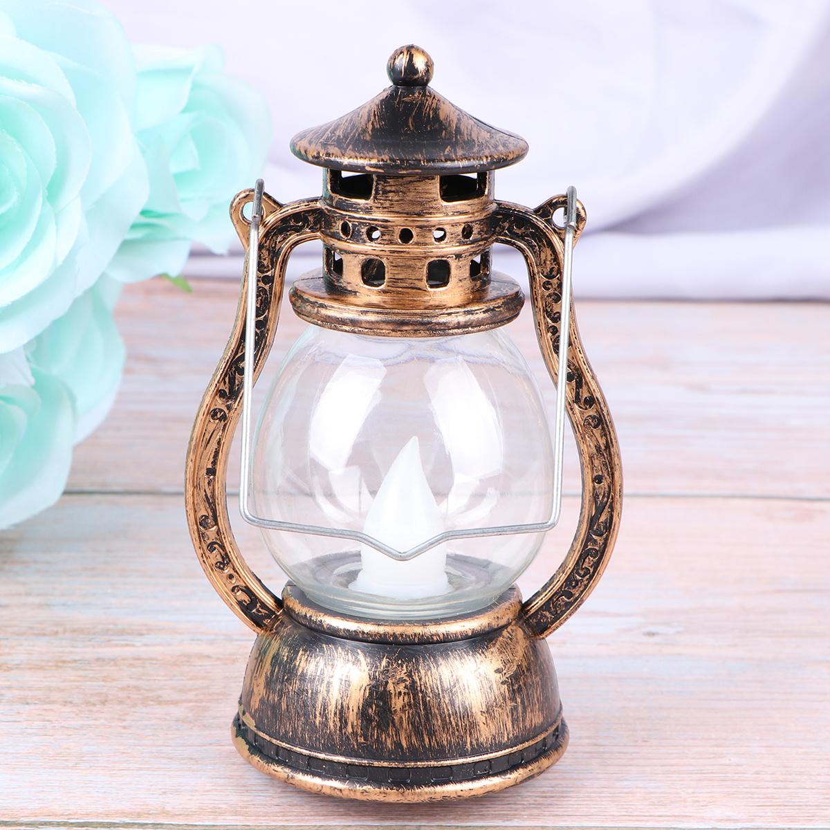 

Halloween Stimulation Lantern Bronze Portable Party Prop for Haunted House Performance Outdoor Indoor 16X6X3.5CM