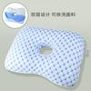 Soft Bamboo Fiber Single Hole Ear Pillow Elderly Patients Orthopedic Design Beauty Salon Adult Side Sleeping Pillow for Pressure