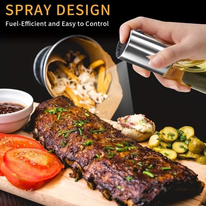 Olive Oil Sprayer Spray Bottle Kitchen Cooking Oil Spray Glass Oil Can Home Kitchen  Outdoor Camping Accessories