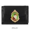 Paul Joe Accessories Wallet with Cat Green & PJA-W1173 Tri-fold Brooch, Women's,