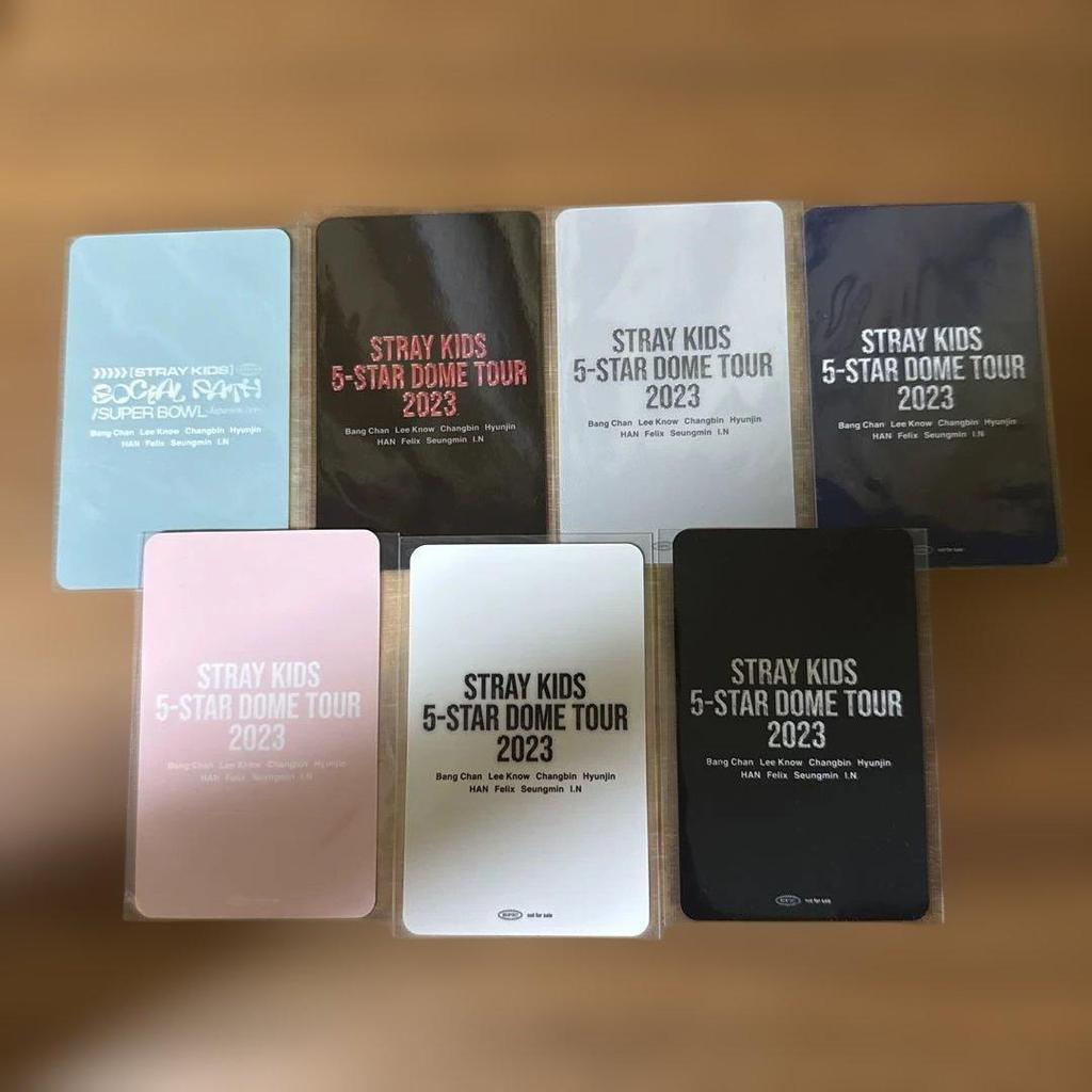 [USED] straykids Seungmin live trading card