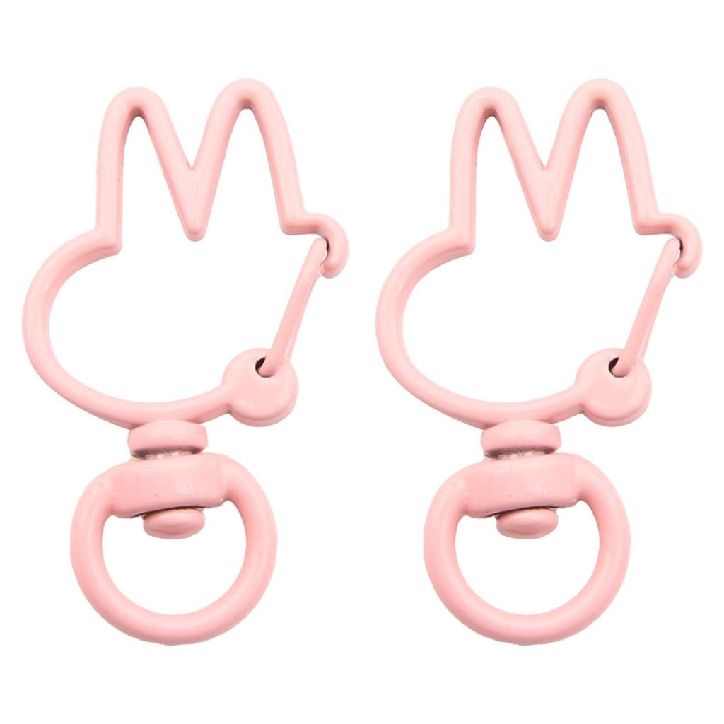 31X39mm Candy Colored Alloy Shell Shaped Spring Buckle Special-shaped DIY keychain Accessories Creative Accessories Hanging Ornaments