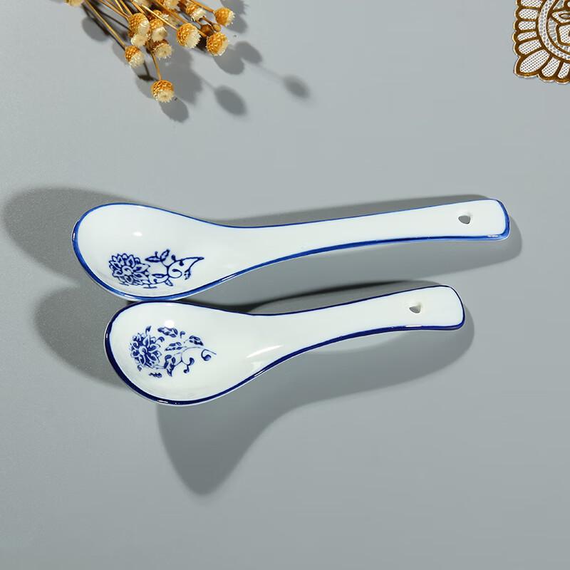 Японский керамический набор мисок для рамена и лапши с ложками