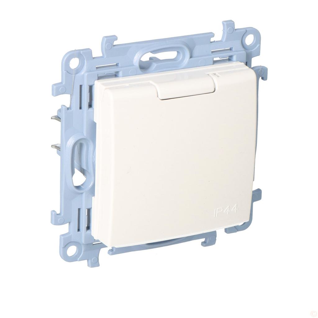 Plug Socket for IP44 Version WITHOUT SEAL (for Multiple Frames)
