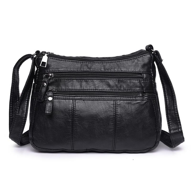 Street Style Pu Shoulder Bag For Women With Large Capacity And Zipper Closure For Daily Use