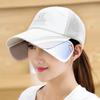 UV Protection Long Visor Baseball Cap Waterproof Men's Sunshade Cap  Outdoor
