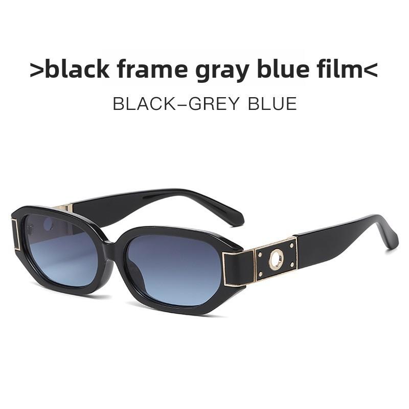 Geometric Style Eyewear With Pc Lenses For Fashionable Streetwear And Travel