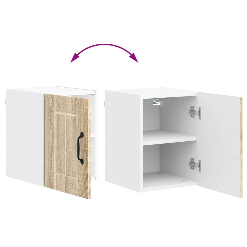 Wall Cabinet LUCCA Sonoma Oak 30 X 31 X 40 Cm Particleboard