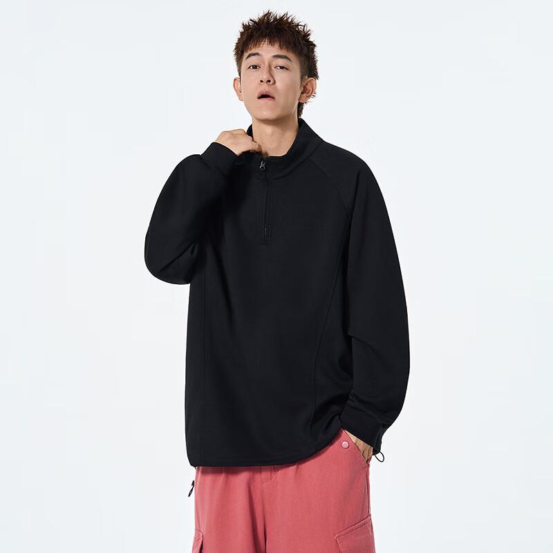 

TOM ADAM American Retro Heavyweight Half-Zip Pullover Hoodie 3XL