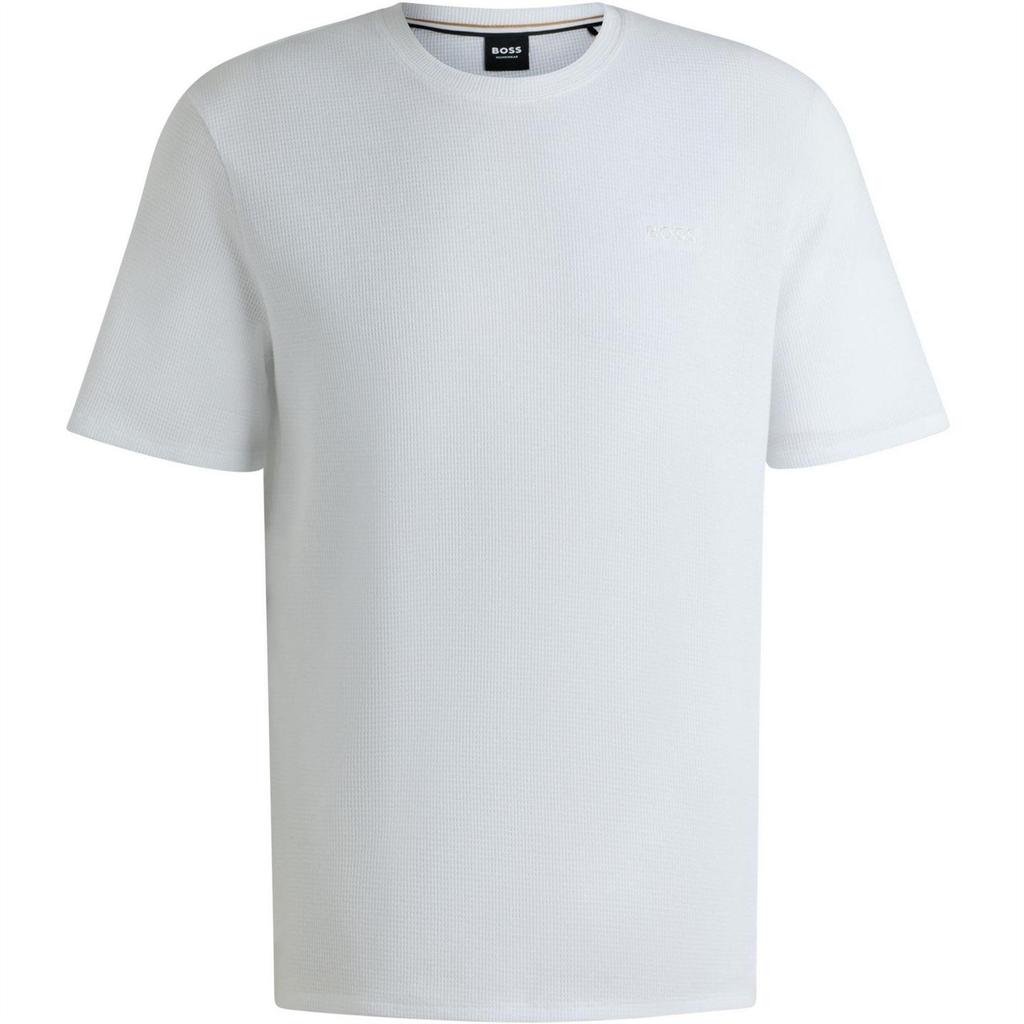 BOSS Mens Waffle Knit Pyjama Top