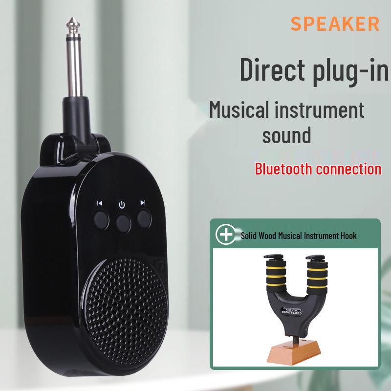 Bluetooth Mini Amplifier Speaker for Electric Wind Instruments with USB Flash Drive