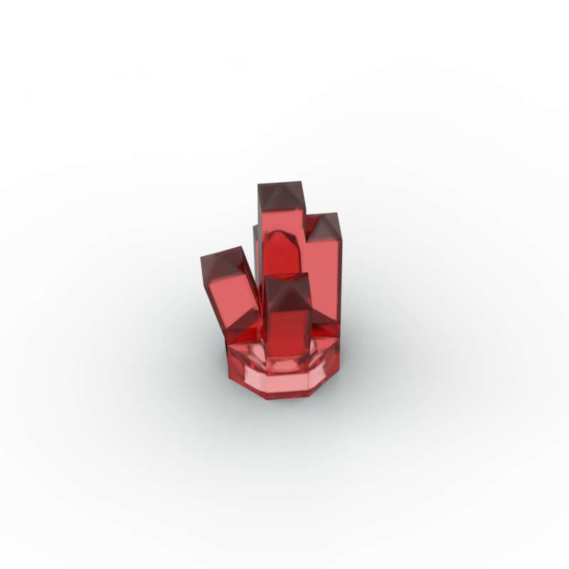 MOC 10 STÜCK 30385 Kristallstein Bausteine Bausatz Wertvolle Vorkommen Transparente Erzmine Komponenten Steine Partikel Spielzeug Kinder Geschenk white