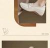 HO2026 Soft Soled Slope Follow Up Shoes for Women Thick Soled Soft Leather Comfortable Le Fu Shoes for Women Casual Shoes