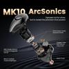 HIDIZS MK10 ArcSonics Silicon Carbide 10mm Dual Magnetic Circuit Dual Cavity Dynamic Three Tuning 6 Tone Zinc Alloy Steel In-Ear Monitors, Diaphragm,