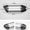 51 Mm Motorcycle Scooter Exhaust  Modified Exhaust Pipe Z800/R6/R1/Z1000 Modified Rear Demon-Style Muffler