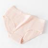 Women's Underwear Seamless One Piece Pure Cotton Crotch Medium Low Waist Solid Color Large Thin  Breathable Cotton Briefs Summer
