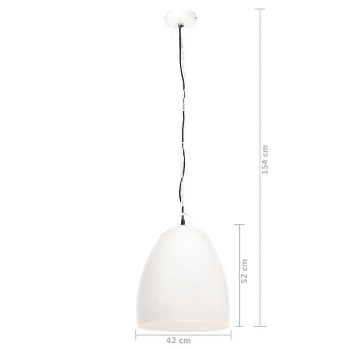 VidaXL Lampe Suspendue Industrielle Luminaire Eclairage Suspension Salon Chambre à Coucher Salle à Manger Intérieur 25 W 320558