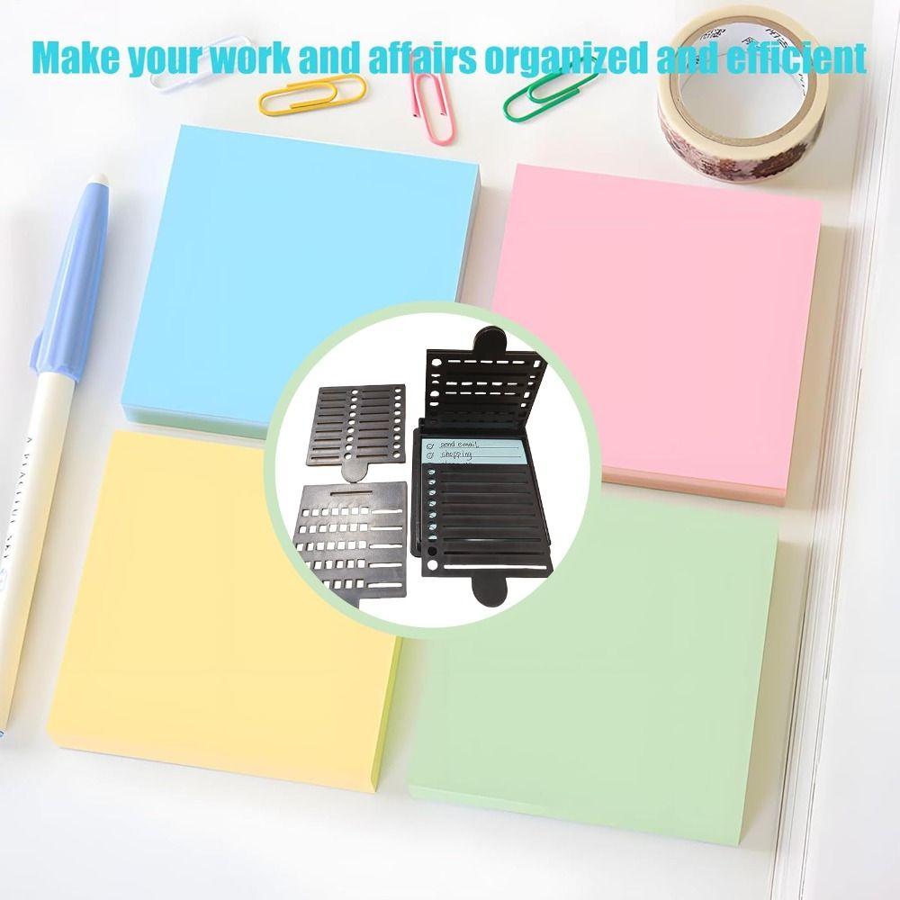 Note Box Sticky Note Holder Set Sticky Note Storage Tools Sticky Note Storage Box Home Office