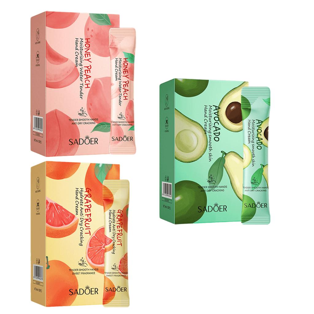 20Pcs/Box Peach Hand Cream,Delicate And Nourishing Hand Skin,Smoothing Hands,Improve Dry Crack,Repai