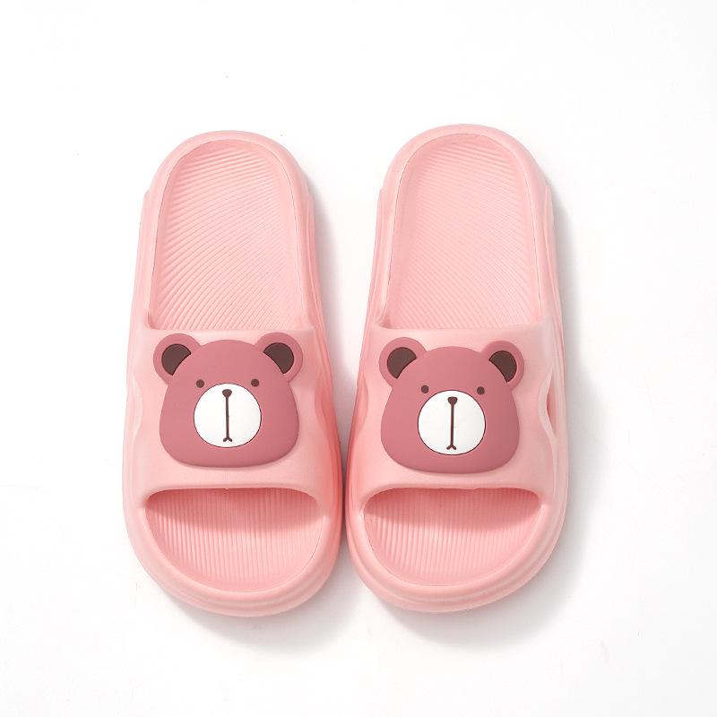 2025 Women's Cute Cartoon EVA Slippers - Non-Slip Indoor Bathroom Footwear