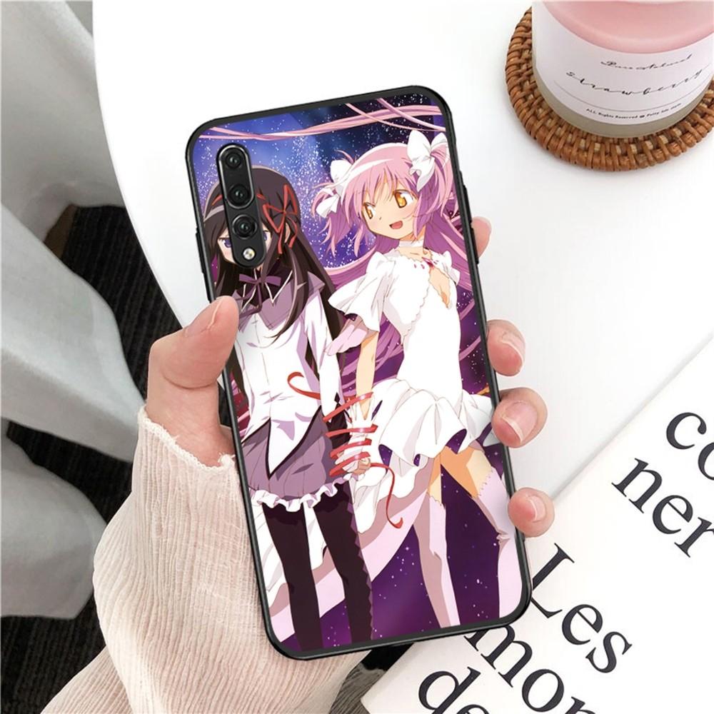 Puella Magi Madoka Magica Phone Case For Huawei P 8 9 10 20 30 40 50 Pro Lite Psmart Honor 10 Lite 70 Mate 20lite