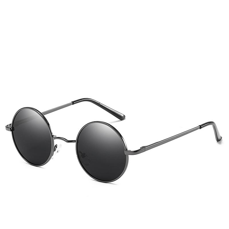 Fashionable Polarized Sunglasses, Fashionable Prince Glasses, Anti-UV Sunglasses, Round Glasses