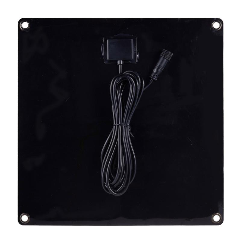 Professional Solar Powered Exhaust Fan 15W Household Ventilation Fan Solar plate Powered Fan Air Extractors Easy to Use