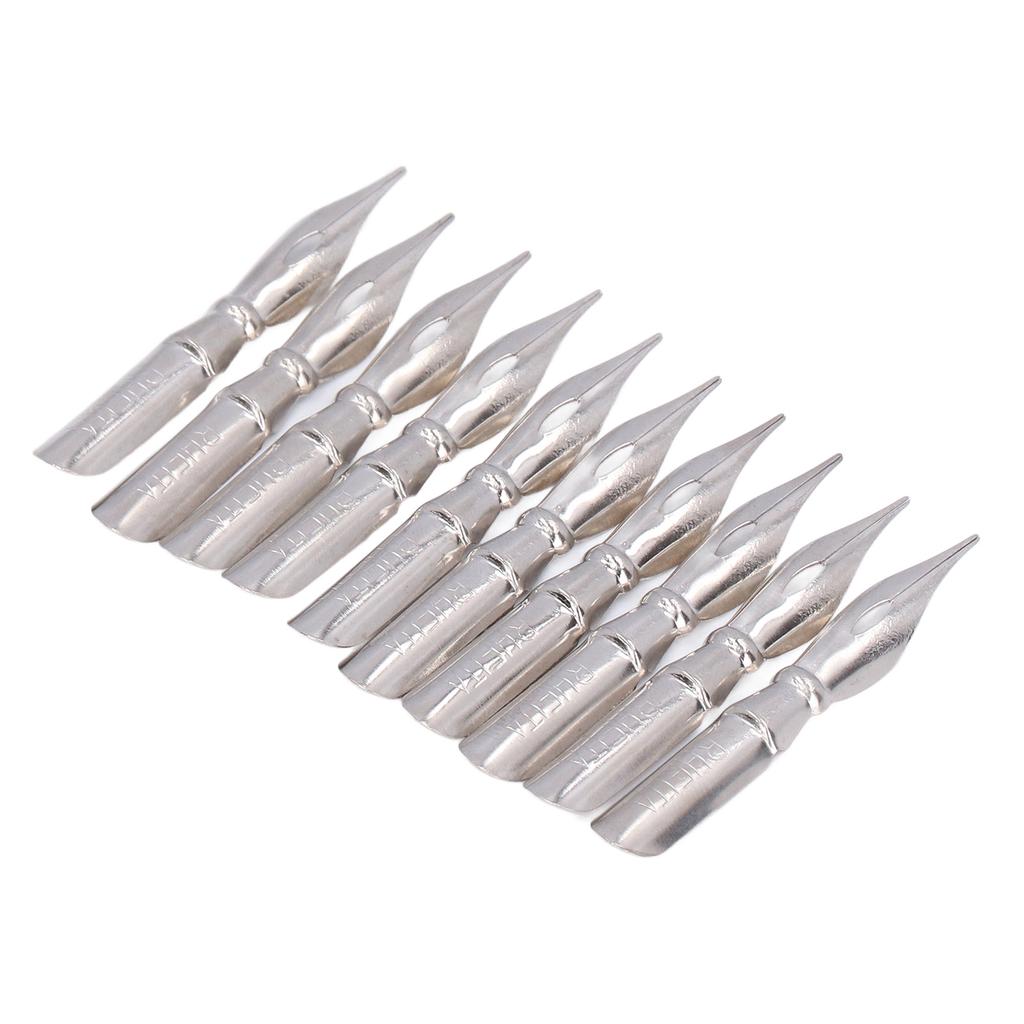 10Pcs Calligraphy Nib Comfortable Writing Good Performance Light Weight Art ToolsB10