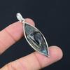 Natural Picasso Jasper Gemstone Jewelry 925 Sterling Silver Pendant For Women