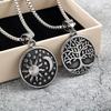 Eco-friendly Unisex Retro Stainless Steel Pendant Necklace