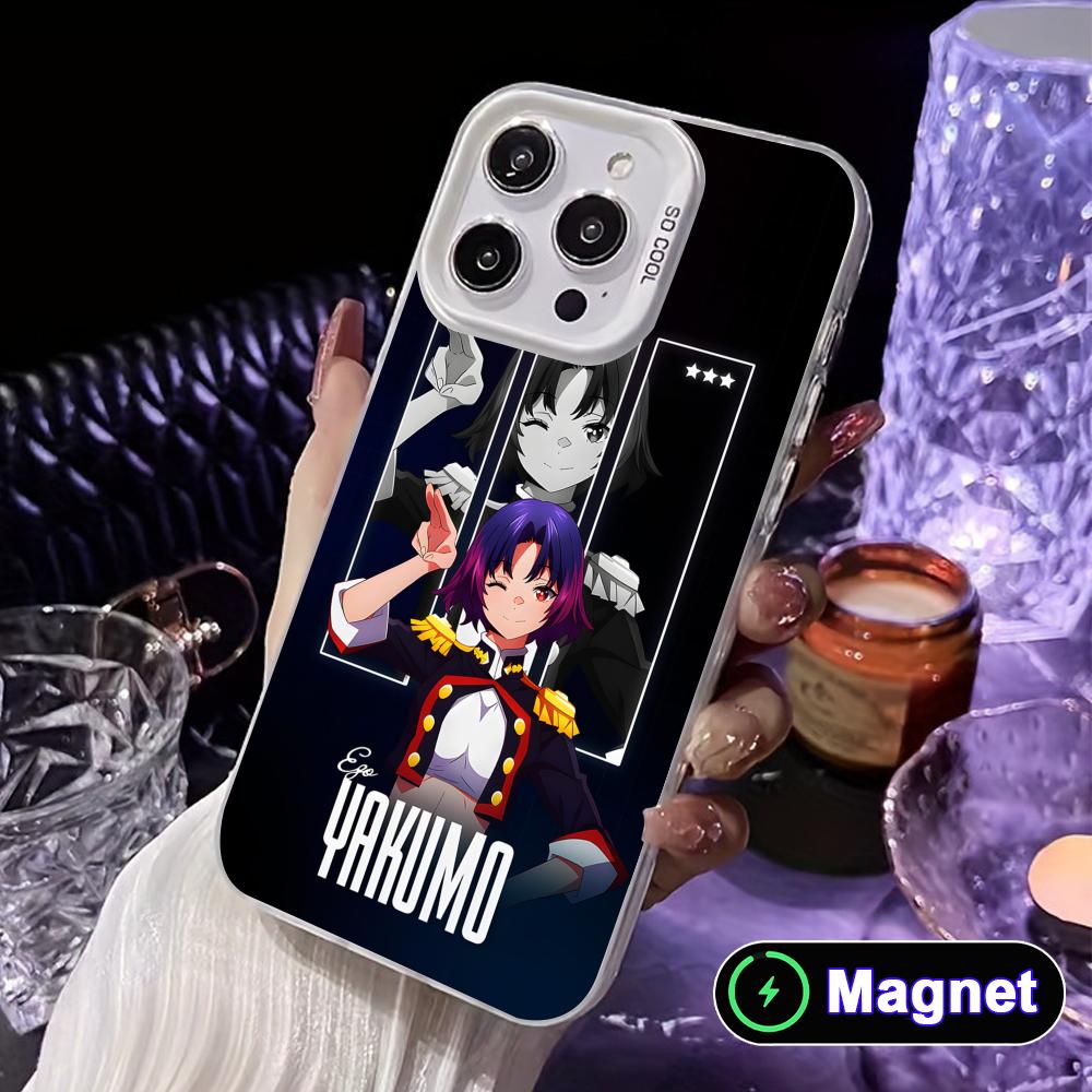 Mato seihei Yakumo Ezo White Translucent MagSafe Mobile Phone Case for iPhone 17 16 15 14 13 12 11 X XR XS Air Pro Max Plus