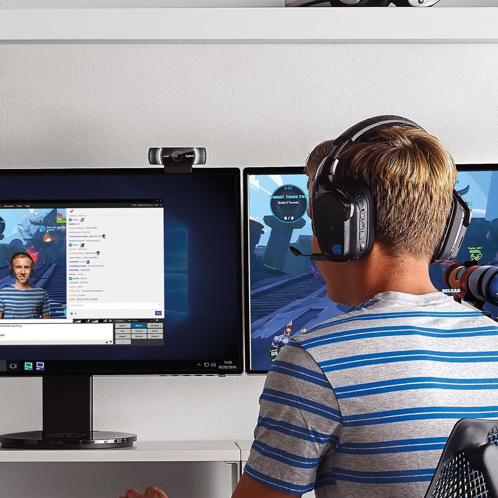 LOGITECH Pro Stream Webcam C922 Camera