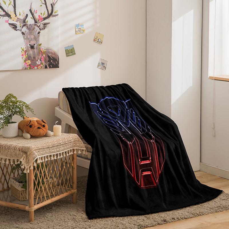 

Cartoon Transformers Series Double-Sided Flannel 3D Digital Printing Blanket Blanket 70 * 100Cm 250g