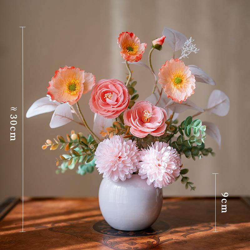 

Artificial flower fake flower decoration bedroom bouquet room ornament floral home decoration