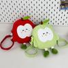 2025 Little Apple Canvas Crossbody Bag - Fashionable and Cute Fruit Shoulder Bag for Girls
