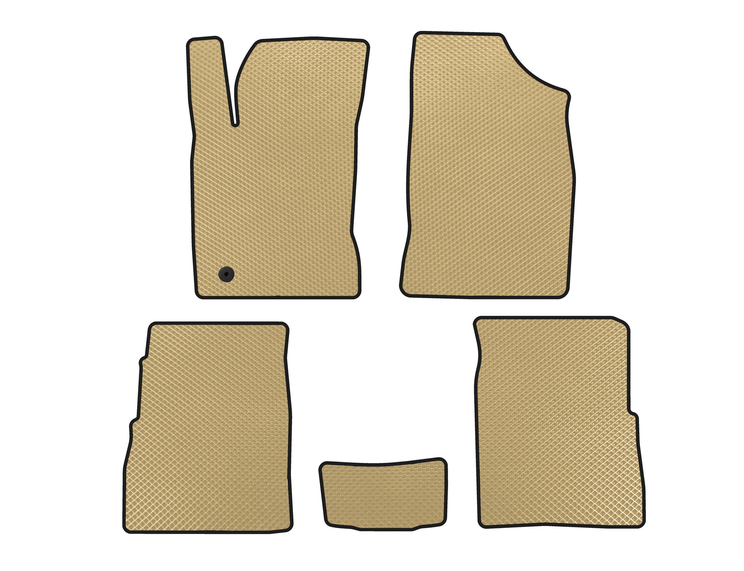 

EVA mats (HB, 5-door, Facelift, Beige) for Chrysler PT Cruiser