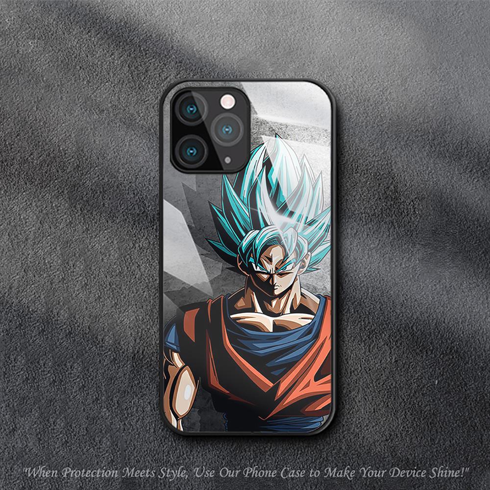 Anime-Dragon-Ball King Man Case For iPhone Samsung Galaxy Redmi Note S 17 16 15 14 13 20 24 25 54 Pro Max Ultra Fe Air Tempered Glass Cover